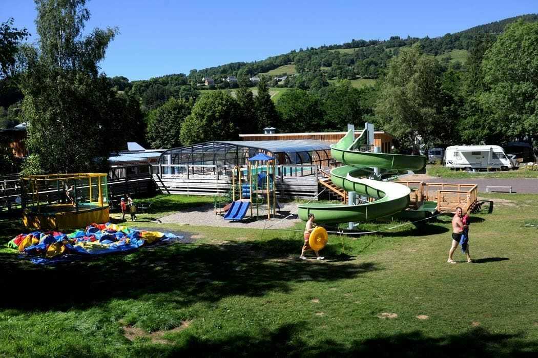 Camping Les Vernieres La Bourboule Kültér fotó
